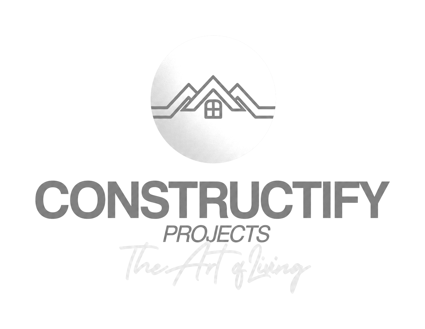 constructify projects logo upscaled transparent light greyscale